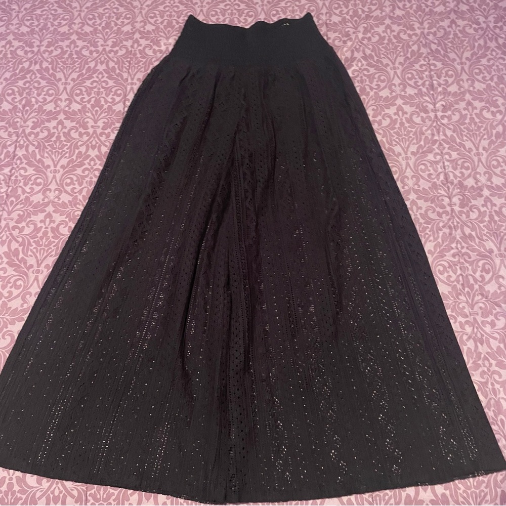 H&M Wide Leg Lace Look Pants
